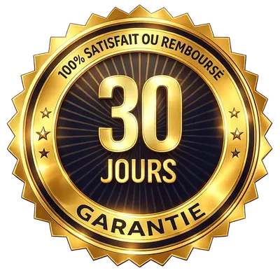 Garantie satisfait ou remboursé 30 jours